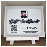 Primo Designs $100 Gift Certificate