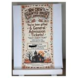 6 Tickets to the Boo Crew Haunted House