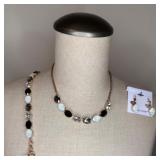 Elegant Jewelry Set - Necklace, Bracelet, Earrings