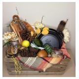 Autumn Harvest Kitchen Crate