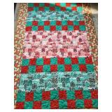 Handmade Christmas Quilt