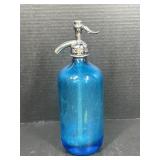 Odeds Home Service Blue Glass Advertisement