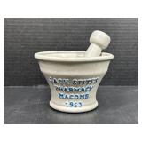1953 Jack Stites Pharmacy Haeger Mortar & Pestle