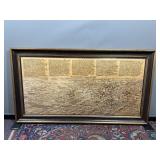Map Of Springfield Illinois-Circa 1870