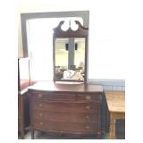 Antique Dresser and Mirror
