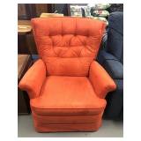 Illini Orange La-Z-Boy Reclining Chair