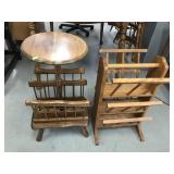 2 Magazine Racks