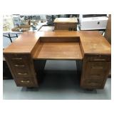 Solid Wood Desk - 54" W x 30" T