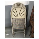 4 Folding Chairs