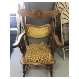Antique Ornate Rocking Chair