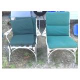 Iron outdoor chairs