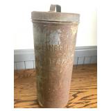 Metal Cream Bucket- 21" T