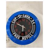 Art-Deco light up Clock