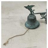 Vintage Bell with Cherub on top