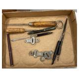 Vintage pens, Coca Cola ice pick