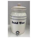 Vintage Ice area Crock