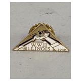 WWII Illinois Pin