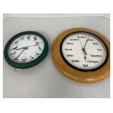 Spanish Wall Clock Bird Clock