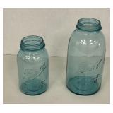 Blue Ball Mason Jars
