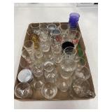 Flat of assorted Shot Glasses