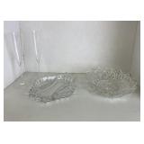 Long stem glasses, candy dishes