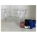 Bottle stoppers, ice bucket, & more