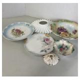 Lot of Floral dishware and more