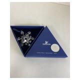 Sawrovski Crystal Christmas Ornament 2004