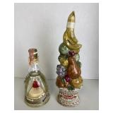 Bols Ballerina and Barsottini Fruit Pattern Vase