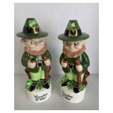Canadian Club Leprechaun Decanters