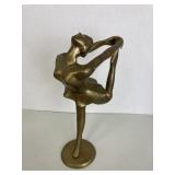 Brass Ballerina Statue