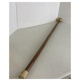 Brass Ball Walking Stick