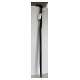 Irish Blackthorn And Metal Walking Stick