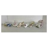 Vintage Floral Shoes, Sleigh