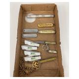 Advertising pocket knives