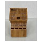 Wooden Kitchen Knife Block