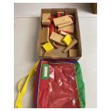 Wood Block Toys, Carrying Case