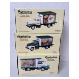 3 Die-Cast Banks, NIB,