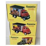 3 Die-Cast Banks, NIB,