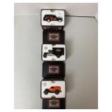 3 Die-Cast Banks, NIB,