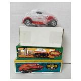 3 Die-Cast Banks, NIB,