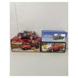 3 Die-Cast Banks, NIB, Superman, Campbell