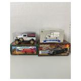 3 Die-Cast Banks, NIB, Allis-Chalmers, Texaco,