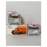 3 Die-Cast Banks, NIB, Nabisco, Sweet