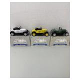 3 Die-Cast Banks, NIB, Rt 66 , Pennzoil,