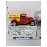 3 Die Cast Banks,Shell, Red Crown, Sunoco