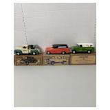 3 Die Cast Banks, John Deere Expo, Classic