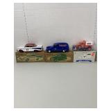 3 Die Cast Banks,JC Whitney, Wireless, Cooper