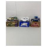 3 Die Cast Banks, Iowa Celebration, Ford