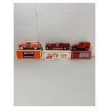 3 Die Cast Banks, Lionel Trains, Eastwood Fire,